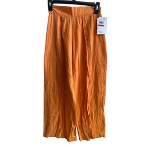 BECCA Orange Cover Up Pants Women's‎ Size XS